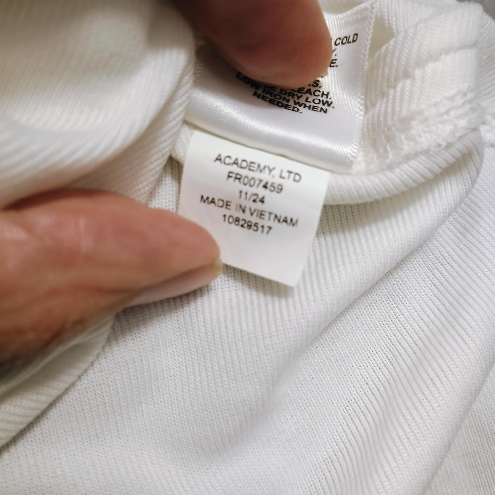 Freely Womens Medium White V Neck Split Hem Lightweight‎ Athletic Tank Top - Picture 8 of 11